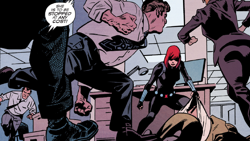 Illustration for article titled Black Widow's New Comic Begins With an Incredible Love Letter to Captain America: Winter Soldier